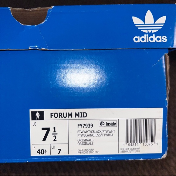 ADIDAS ORIGINAL FORUM MIDS - Picture 5 of 6